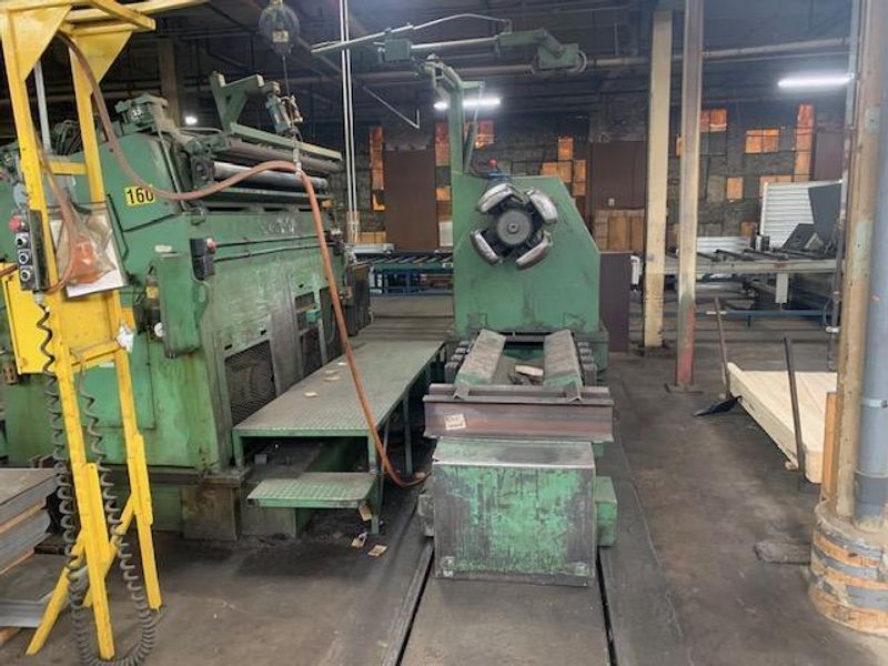 20,000 Lb X 72" X .125" Minster Cut To Length Line
