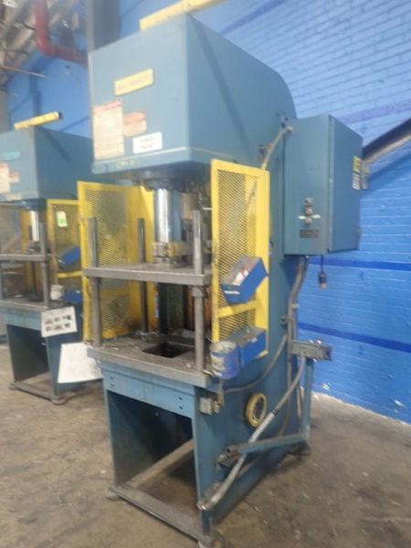 20 TON MULTIPRESS 4 POST GUIDED RAM C FRAME PRESS