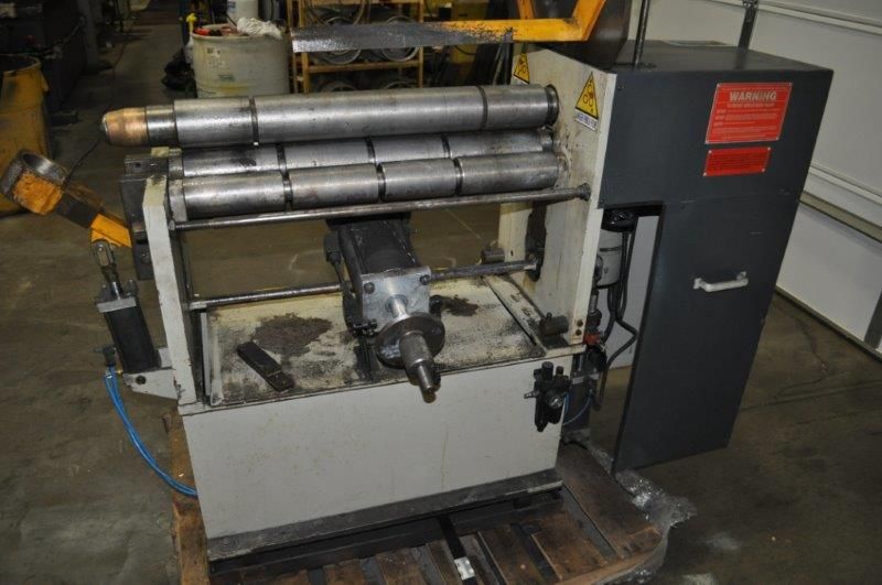 30" x 15 GAUGE IMCAR 4 ROLL PLATE ROLLER