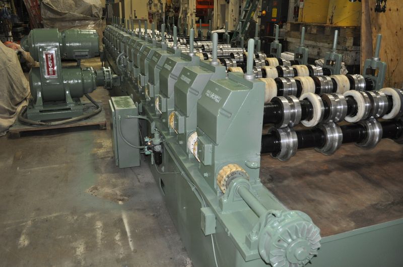 16 STAND x 48" x 3.5" SHAFT BRADBURY ROLLFORMER