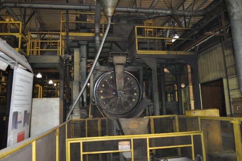 WHEELABRATOR SHOT BLAST MACHINE