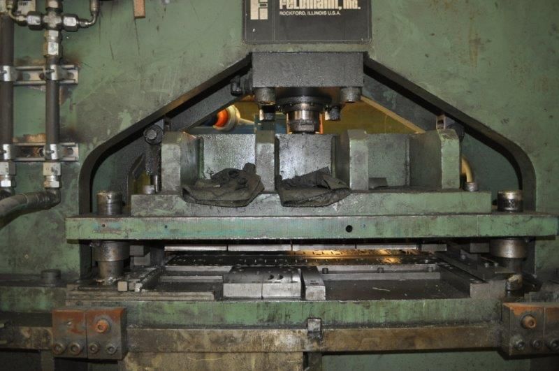 FELDMAN HYDRAULIC BRIDGE BLANKING PRESS