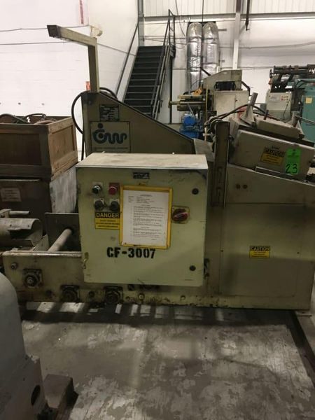 5000 x 18" x .093" COPPER WEYMOUTH PETERSON COIL CRADLE STRAIGHTENER