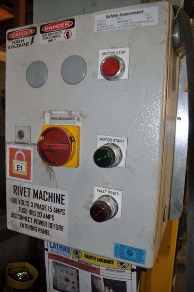 50 TON WAINBEE H FRAME HYDRAULIC PRESS