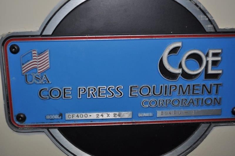 24" x 24" x .187" COE FEEDER STRAIGHTENER