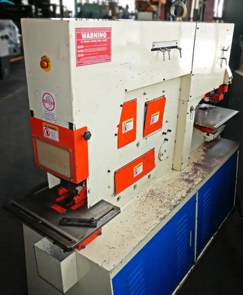 SUNRISE IW-66SD Ironworker - 66-Ton Dual-Station Hydraulic