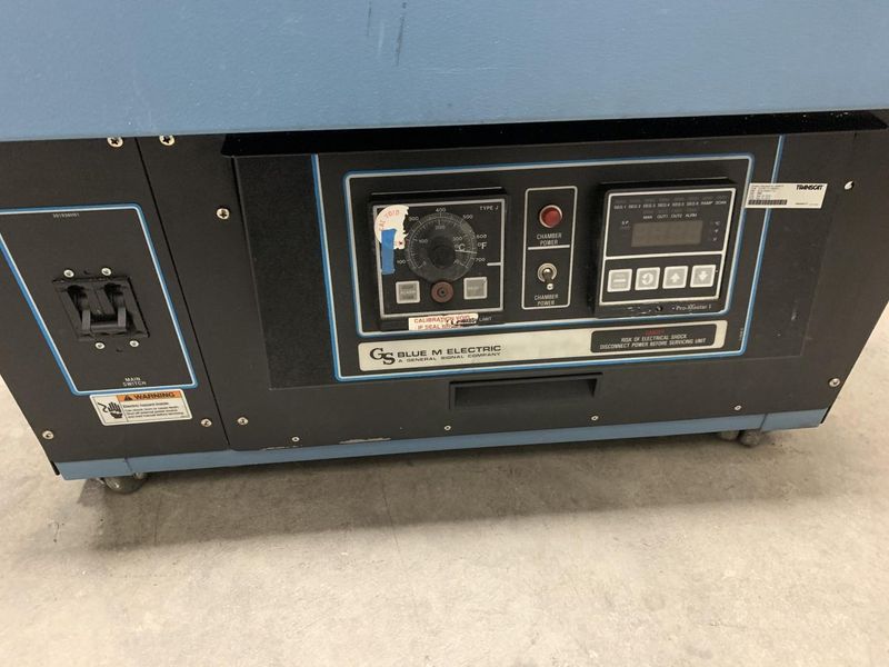 650 DEGREE 16" X 16"X 16" BLUE M MODEL CC-02W-P-B-HP MECHANICAL CONVECTION OVEN: STOCK 14508
