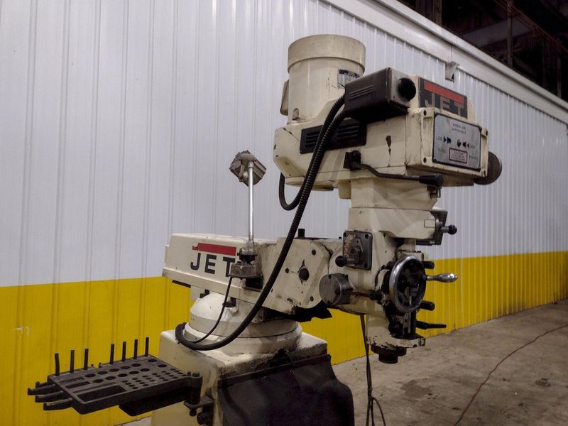 3 HP JET MODEL #JTM-1054 VERTICAL RAM TYPE MILL: STOCK #22336