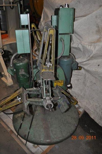 1500 LB x 12" REGAL DOUBLE END UNCOILER MOTORIZED