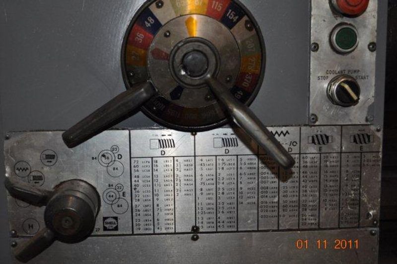 17" X 120" CLAUSING COLCHESTER ENGINE LATHE