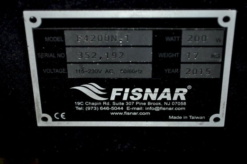 FISNAR F4200N.1 COMPACT BENCHTOP ROBOT DISPENSER WITH TEACH