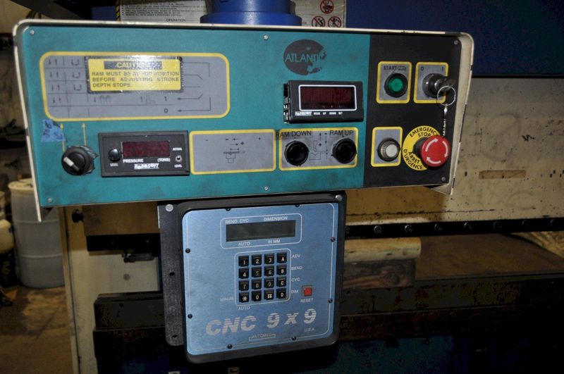 150 TON X 12' ATLANTIC HYDRAULIC PRESS BRAKE