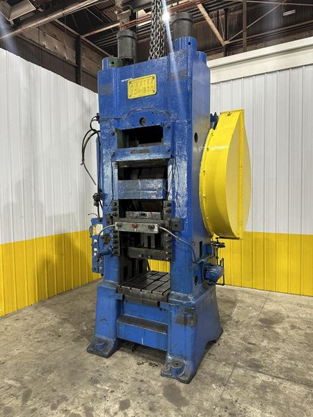 600 TON MINSTER MODEL #90-600 KNUCKLE JOINT PRESS 4.5" STROKE: STOCK #23669