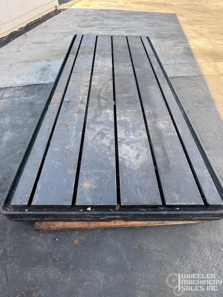 55" x 132" x 6" Thick Cast Floor Plate #8161