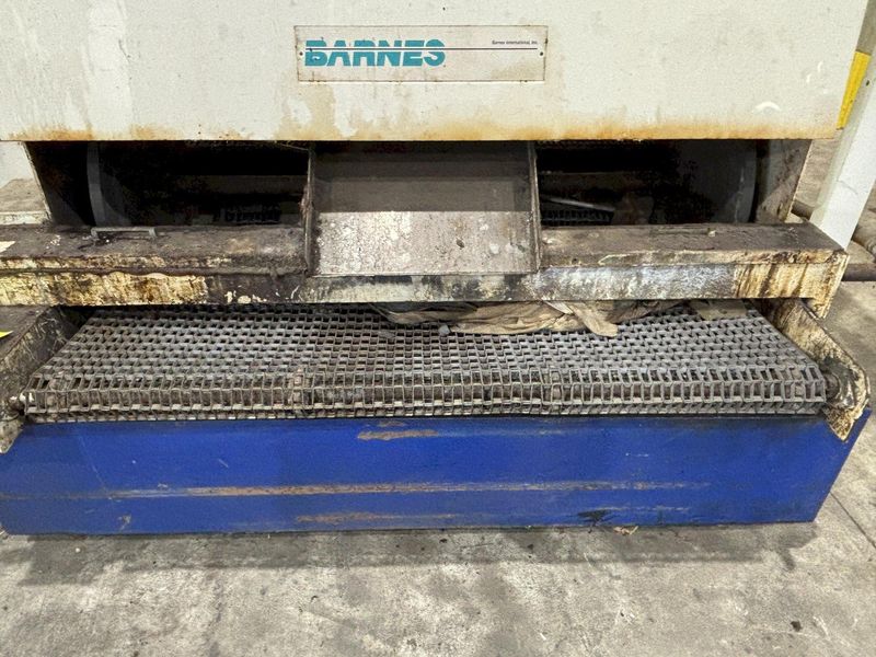 40 GPM BARNES MODEL RMP-25 COMBINATION MAGNETIC SEPERATOR & FABRIC COOLANT FILTERING SYSTEM: STO