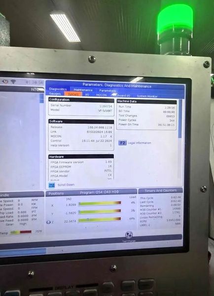 Haas VF-5/50XT CNC Vertical Machining Center (2019)