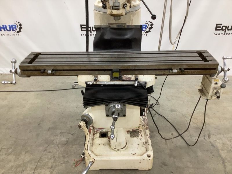 Birmingham BPS-1649 9″ x 49″ Vertical Milling Machine w/ Mitutoyo DRO & Power Feed