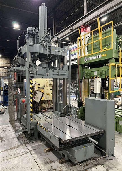 56 TON REIS MODEL TUS125-OK-50 HYDRAULIC SPOTTING AND TRYOUT PRESS