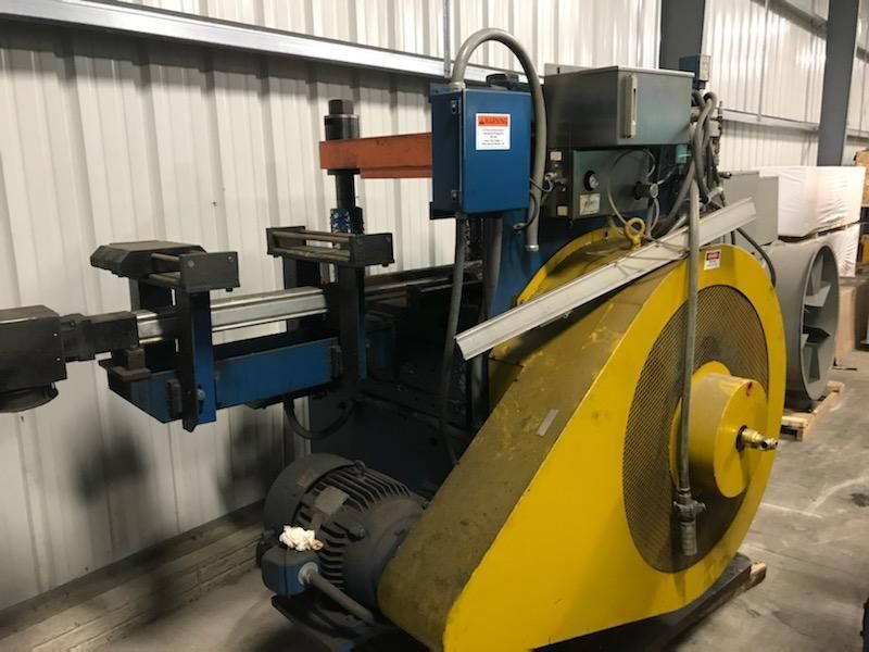 14 STAND X 3.5" YODER MODEL #M2.5 ROLLFORMER LINE, NEW 1998, INCLUDES ENTRY & CUTOFF: STOCK 1602