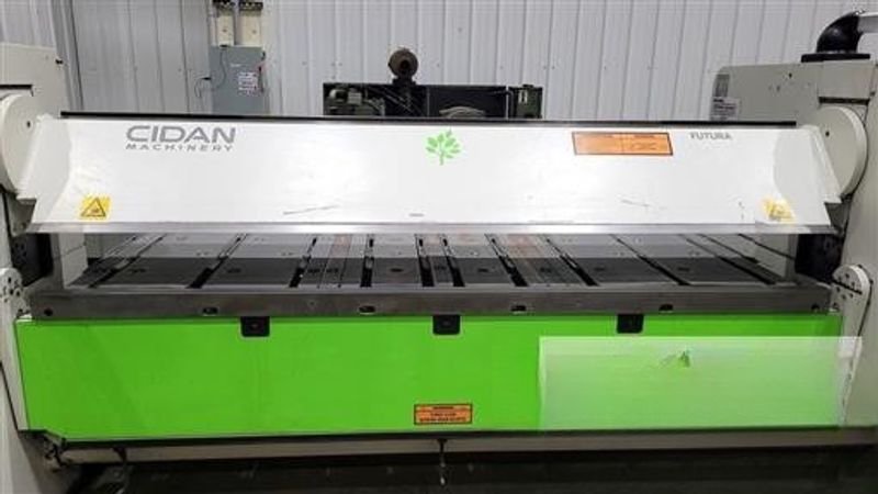 CIDAN Futura 25 13 Ga x 102″ CNC Folding Machine (2017)