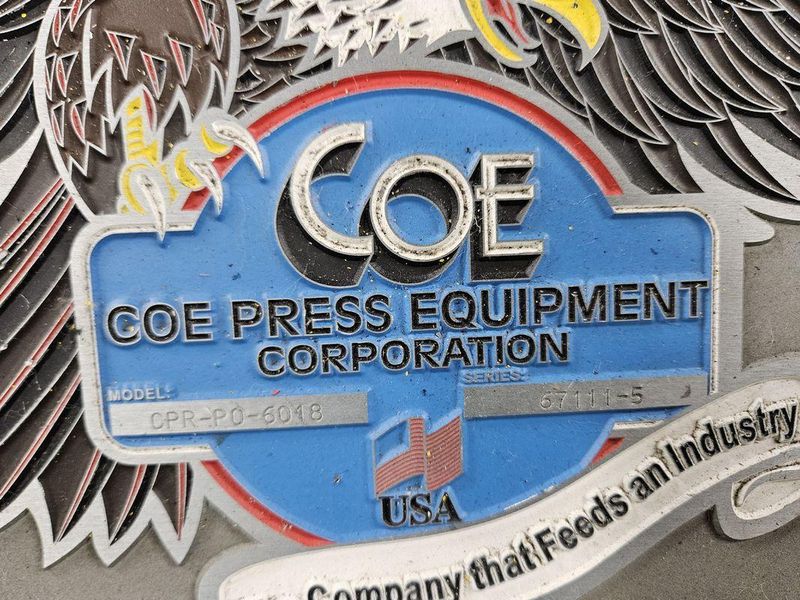 6000 LB X 12" X .156" COE, LITTELL, CWP SERVO FEED LINE