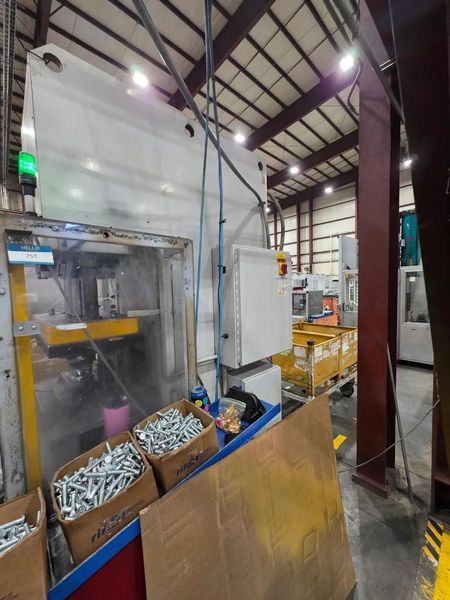 75 TON GREENERD HYDRAULIC PRESS