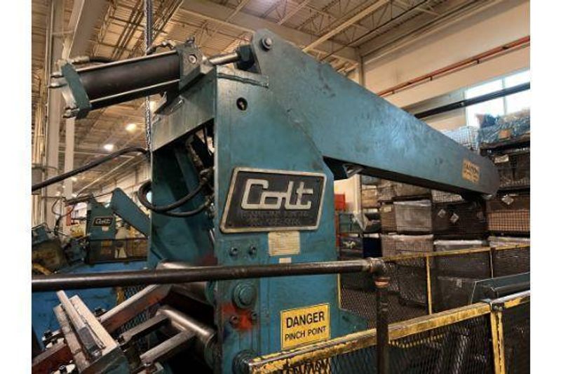 10000 LB X 18" X .312" 2002 COLT CSHCEJH-1000-18 CRADLE/STRAIGHTENER