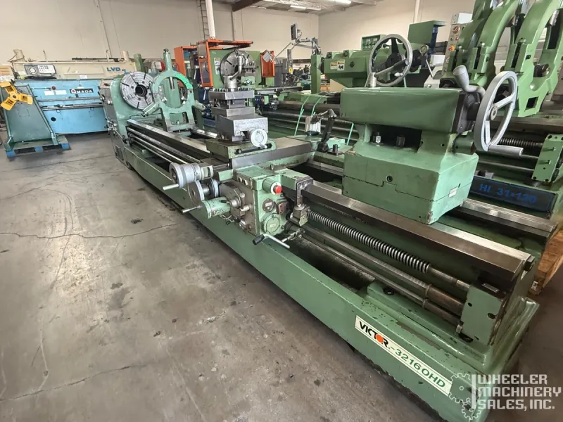 VICTOR 32160HD Heavy Duty Engine Lathe #8288