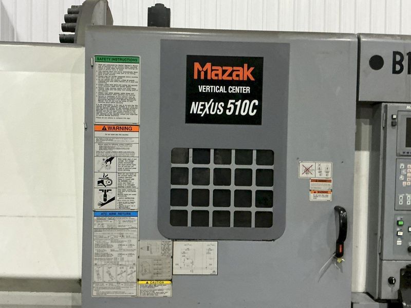 2003 MAZAK NEXUS 510C CNC VERTICAL MACHINING CENTER: STOCK #13486