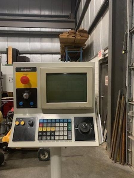 HARIG (BRIDGEPORT) 618 EZ SURF, 20" LONG., 6.75" CROSS, DUST COLLECTOR, 1998