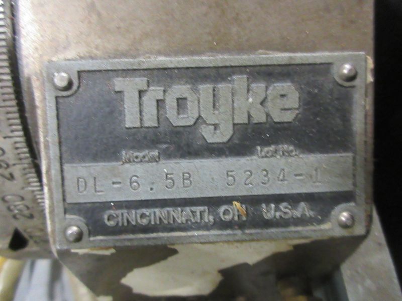 Troyke DL-6.5B 4th Axis 6.5" Rotary Table- Auction Item