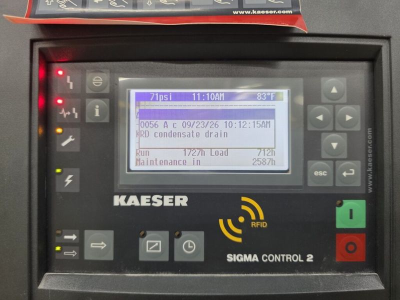 Kaeser Aircenter SM 7.5 Rotary Screw Air Compressor (2021)
