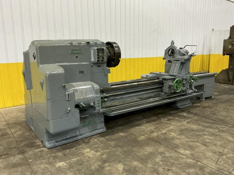 48" X 72" AMERICAN PACEMAKER ENGINE LATHE, 2.25" HOLE: STOCK #16192