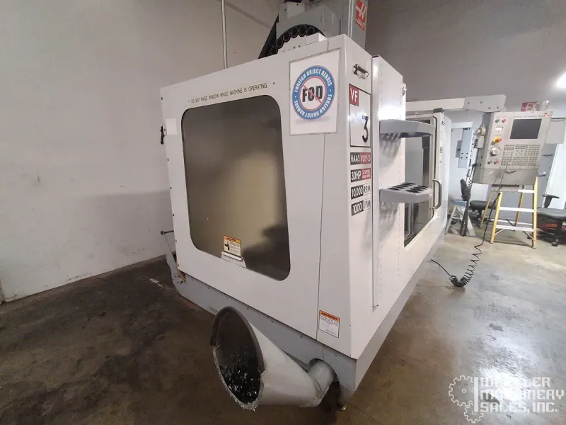 2006 HAAS VF-3B 4-AXIS CNC VERTICAL MACHINING CENTER #6009