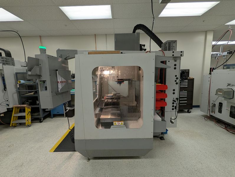 Haas VF-1D CNC Vertical Machining Center, Haas Coldfire CNC Control, 10,000 RPM, 20 ATC, LESS THAN 3000 SPINDLE HOURS- Auction Item