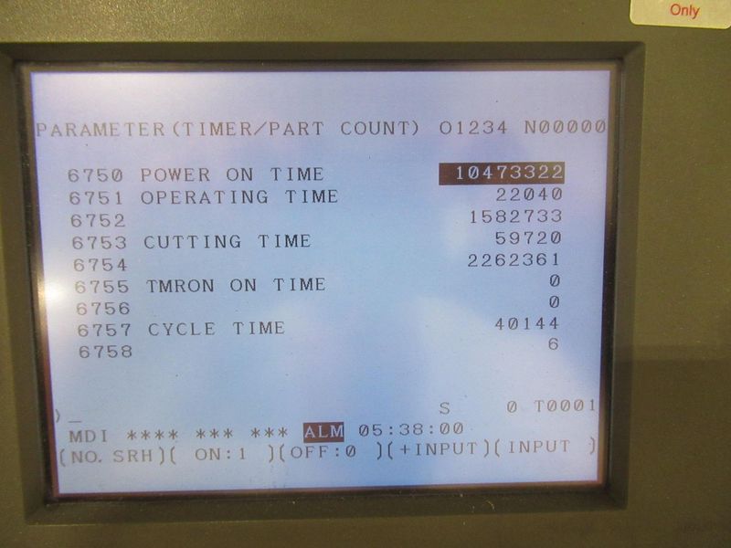 Roku-Roku GRM-658 CNC Vertical Machining Center, Fanuc 16i-M, 12 ATC, Renishaw NC3- Auction Item