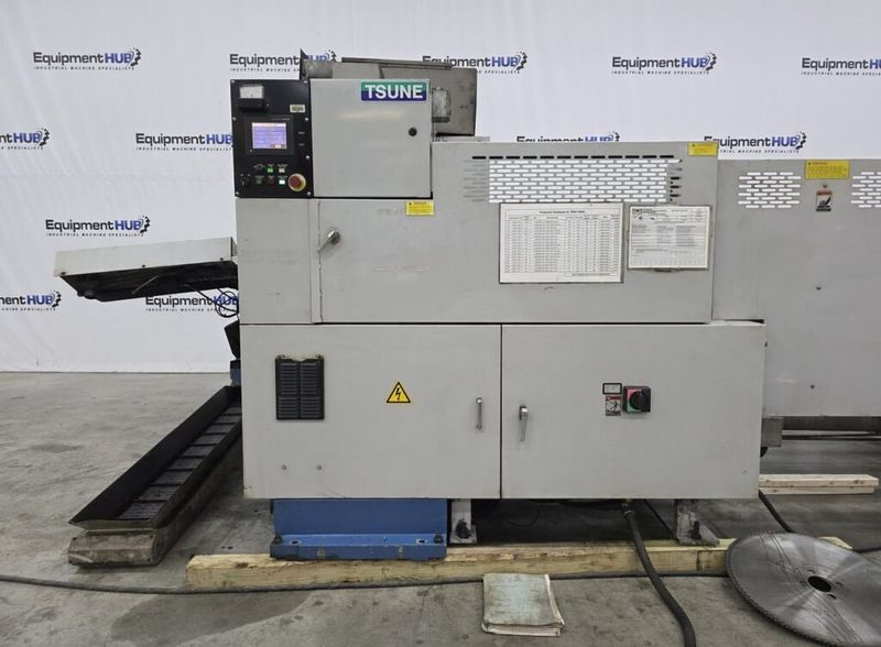 Tsune TK5C-160GL 6″ CNC High Speed Cold Saw with Automatic Bar Loader