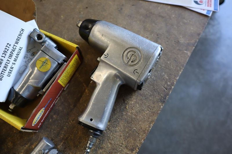 Pneumatic Tools, Air Wrenches and Grinders- Auction Item