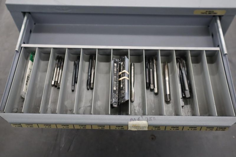 Huot Drill Index, Metric Taps - 3 Drawer- Auction Item
