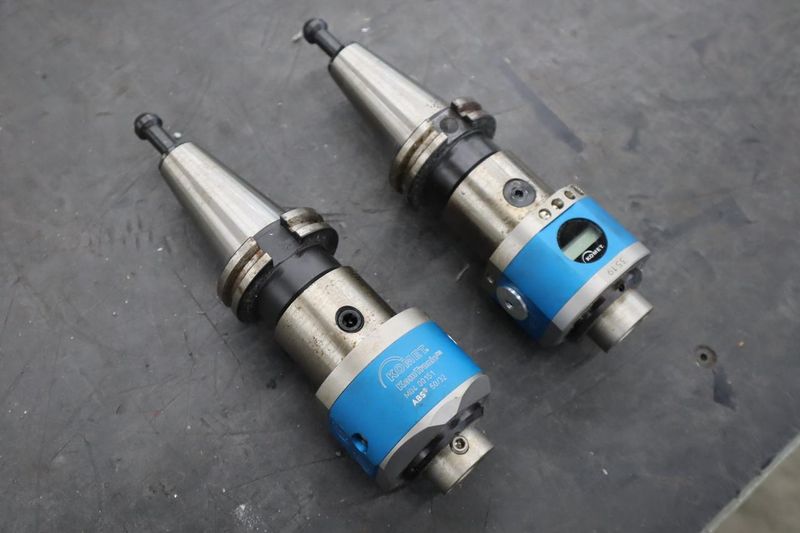 Komet Komtronic M0400151 ABS50/32 Digital Boring Tools with CT40 Taper Holders (2)- Auction Item