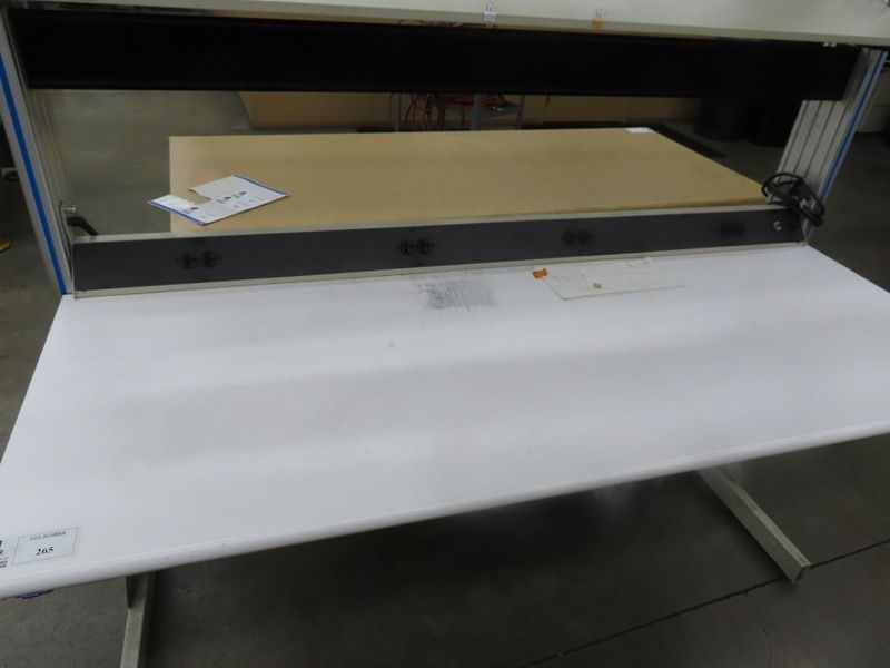 Adjustable Work Bench w Power Strip- Auction Item