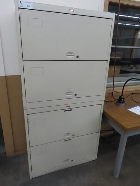 Lateral Files w Contents (2)- Auction Item
