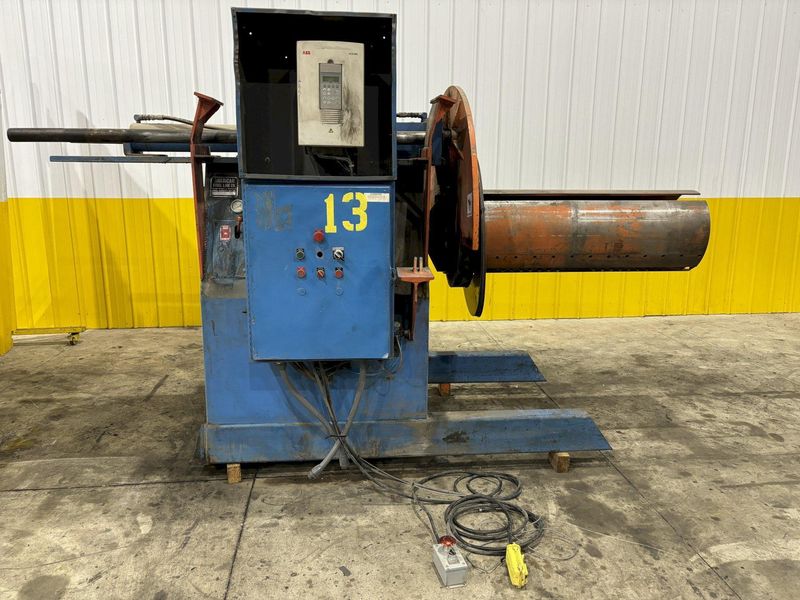 10,000 LB X 54" AMERICAN MODEL #1000 POWERED RECOILER WITH PUSH OFF: STOCK #21981