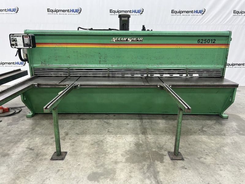 Accurshear 625012 1/4″ x 12′ Hydraulic Shear