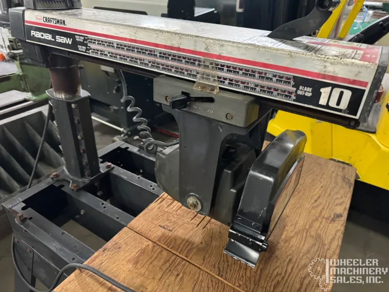 Craftsman 10" Radial Arm Saw #7438 #1