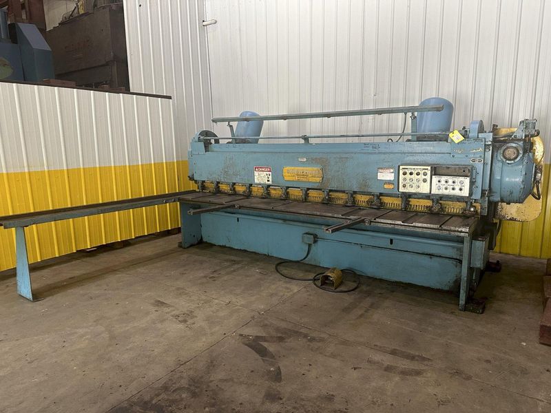 12' x 3/16" CINCINNATI MODEL #1412 AUTOSHEAR MECHANICAL POWER SHEAR: STOCK #10550