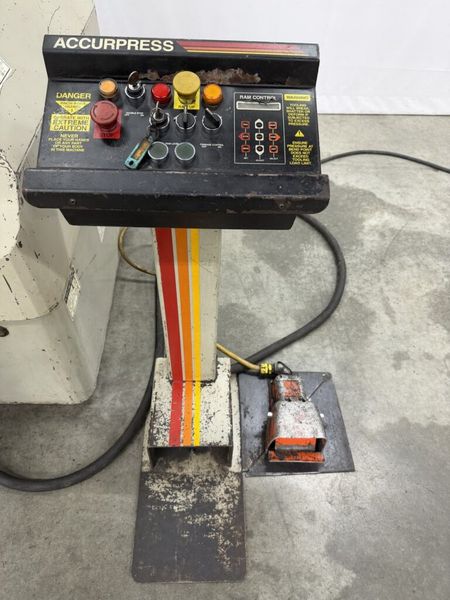 Accurpress 7608 60 Ton x 8′ CNC Press Brake
