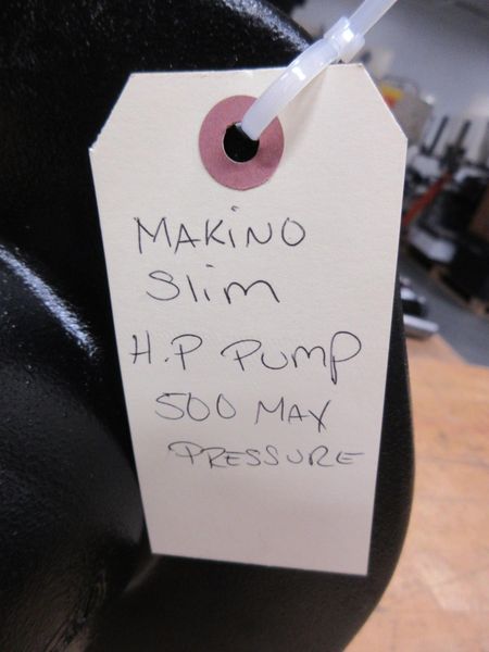 Brinkman Pumps BFS232/30+448, Makino Slim HP Through Spindle Coolant Pump, 500 PSI Max, ***Appears New***- Auction Item