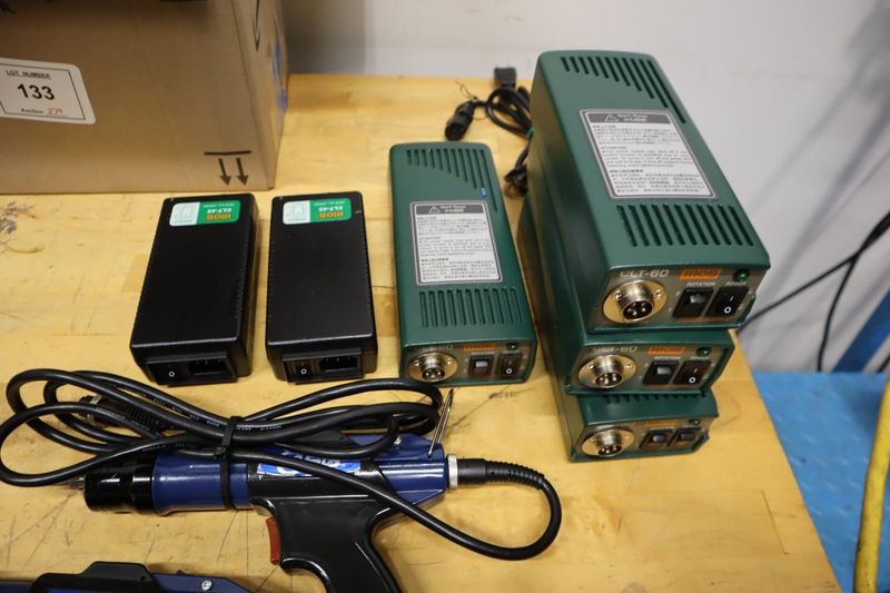 Used ASG Electric Torque Wrenches with H10S Power Units (4), and (1) Sumake Unit- Auction Item