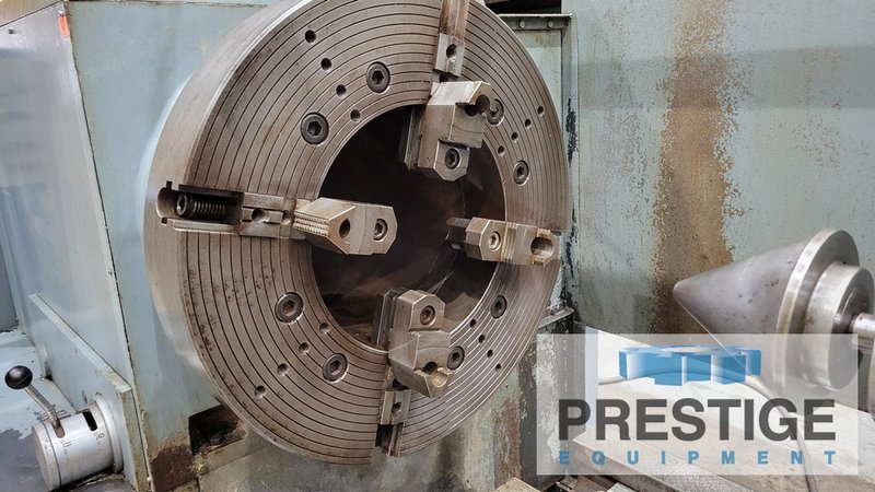 Binns & Berry Data 90-850, 33.46" x 118" ,14.5" Spindle Hole, Fagor CNC, 28" Front & Rear Chucks, Tailstock, #43196